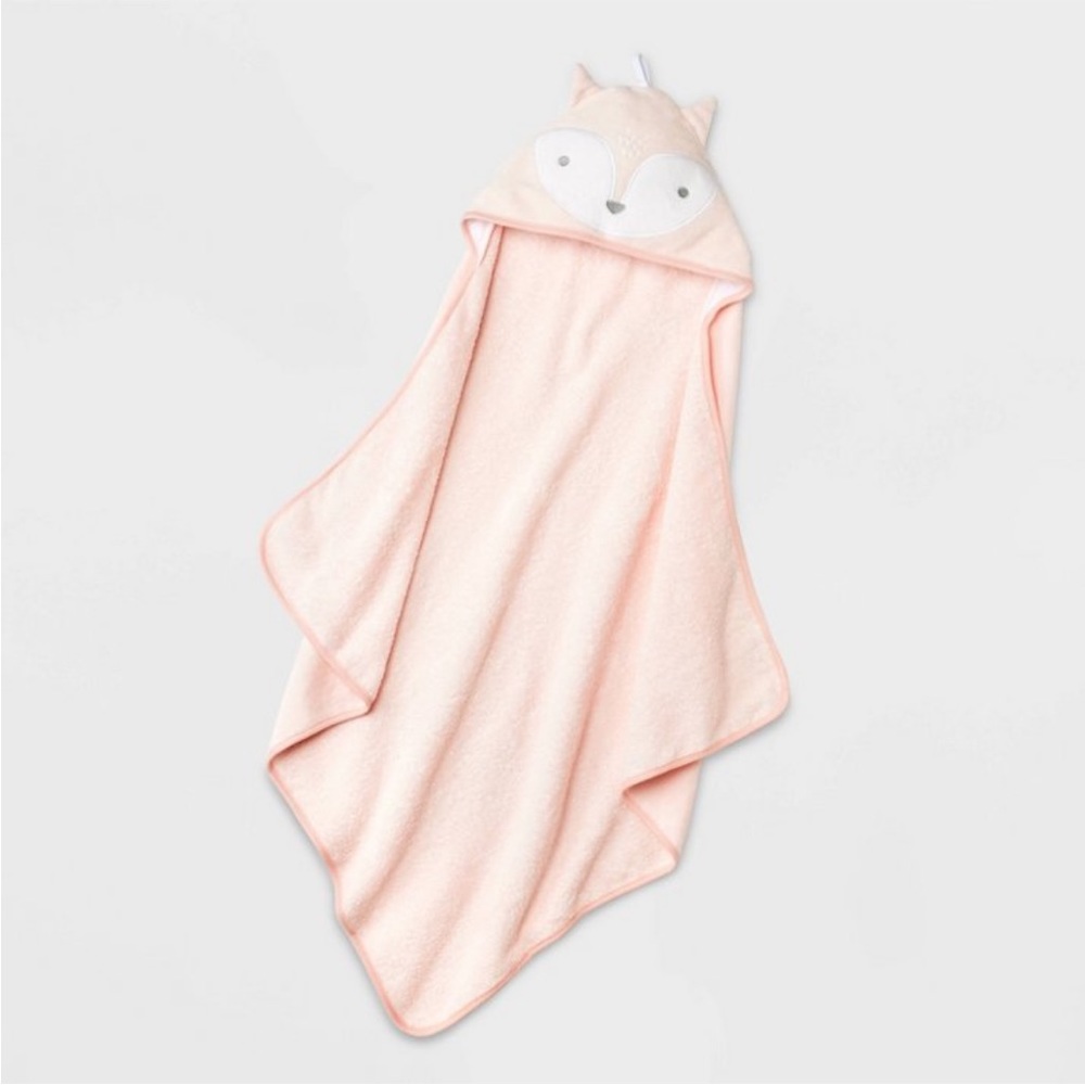 NWT✨ Baby Fox Hooded Bath Towel - Cloud
Island™ Pink
